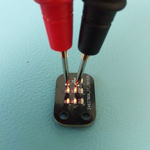 Rear Light V0.1 LED Red Test