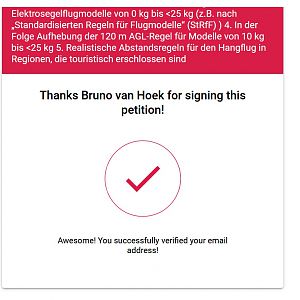 Petitie Hellingvliegen EU