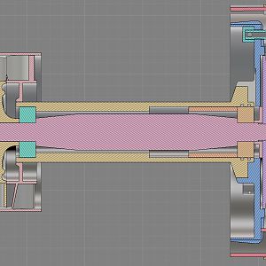 KJ66 Turbine doorsnede