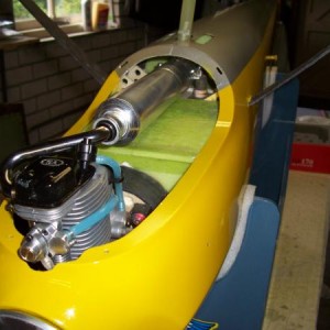 Leviosa met de YS 170, een super motor met vééééél power !