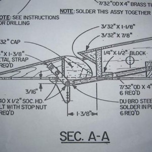BUSA Drawing of Scale Ailer