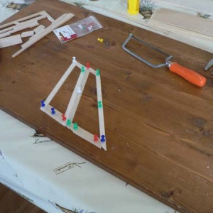 Staart in aanbouw