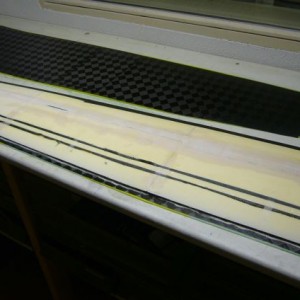 wing 47 core on bottom mylar