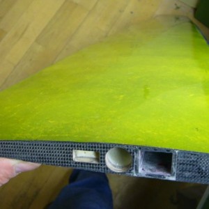 wing 59 left wing root view