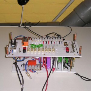 Gedeeltelijke opbouw machinekamer