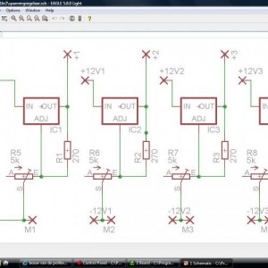 Schema spanningsregelaar