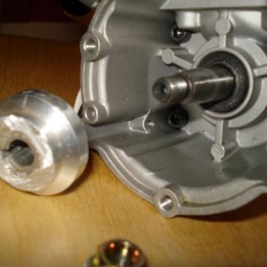 Achterkant ZG 26 met naaf FTL 26