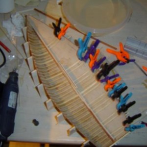 nogmaals de spanten