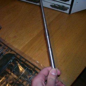 Loop (Kanon)
Van aluminium!
Is voor het eerst bij mij.