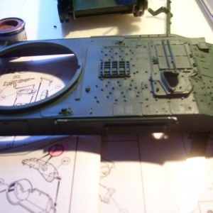 Kap voor op tank