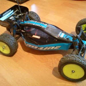 Associated b4.1 met Jconcepts High downforce spoiler