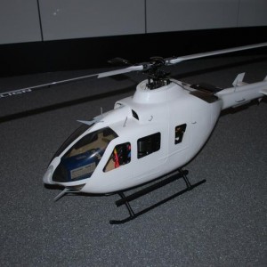EC135 Trex 500 in aanbouw