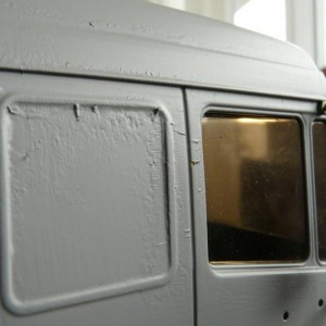 Mercedes Benz 1838LS Cabine rechterzijde verf