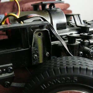 Mercedes Benz 1838LS Chassis linkerzijde 1