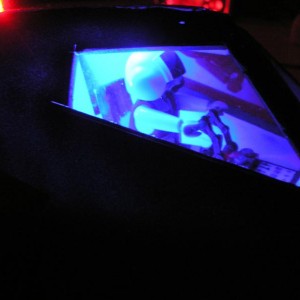 F117 Lighted cockpit 1
