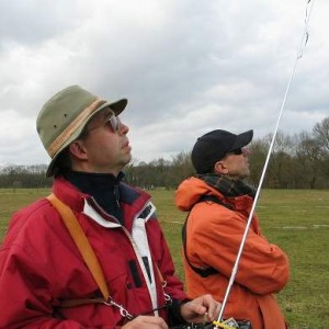 Concentratie is belangrijk, hier Erik Heijne en Robert Hermans