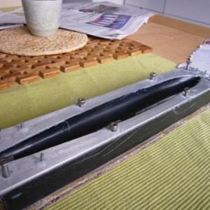 romp joggle plate gereed en gemonteerd