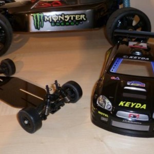 De basis is klaar voor de 1:18 drifter.