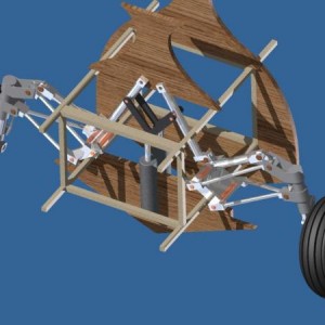 Landing gear closing