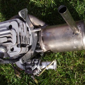 ZG 62 inclusief Piper uitlaat en Hydromount motorbevestiging systeem Piper