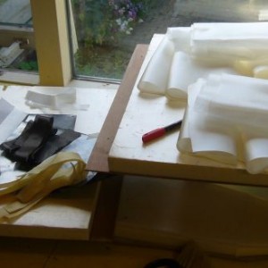 wing 37   cloth for layup