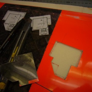 wing finish 07 servo hole marking