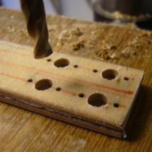wing finish 13 RDS yoke drilling