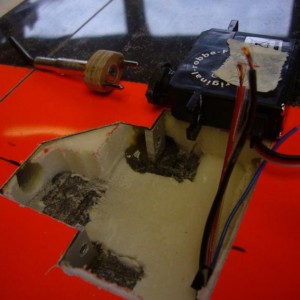 wing finish 14 servo mounting lugs