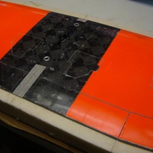 wing finish 23 servos covered