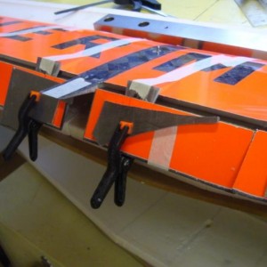 wing finish 11 RDS pocket bonding