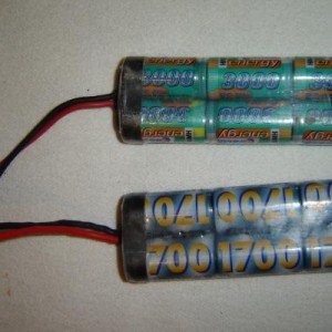 conrad 3000mah nimh
Sanyo 1700mah nicd