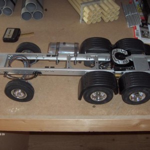 Zo stat het chassis er nu bij
