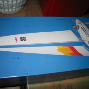 Robbe Comtesse incl beslagset en originele servo's