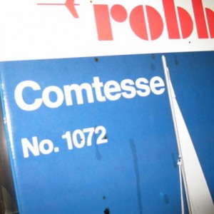 Robbe Comtesse incl beslagset en originele servo's