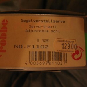 Robbe Comtesse incl beslagset en originele servo's