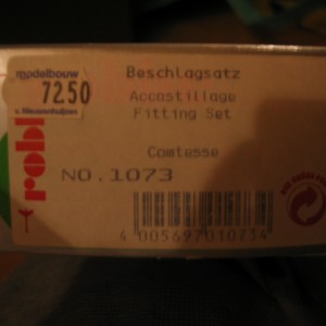 Robbe Comtesse incl beslagset en originele servo's