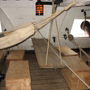 Hangmat tafel en banken