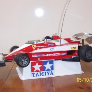 De ferrari F312T3 na de restauratie (eindelijk klaar)