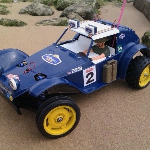 Tamiya Holiday buggy met originele wielophanging