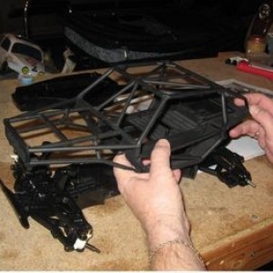 Proline tube body op een DT-02