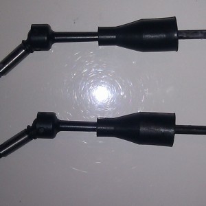 Universal driveshaft met eigen mod. van 1:1 handremkabels