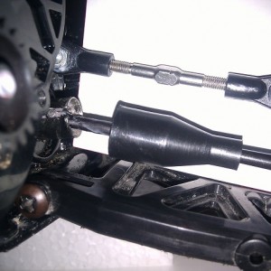 Universal driveshaft met stofhoes