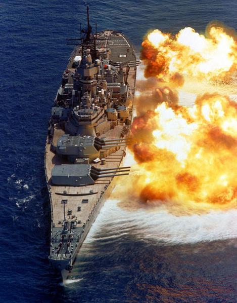01 uss iowa broadside us navy