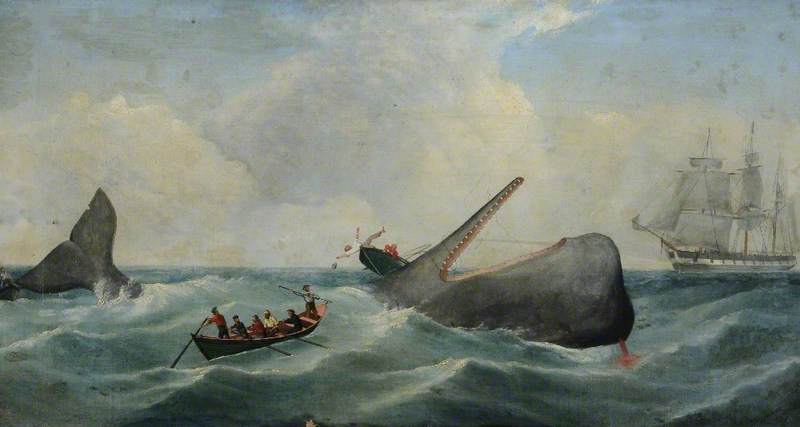 (1) De Jacht Met Moederschip  Op Achtergrond 800 X 427