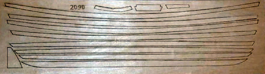 2) 1 Set Romp Planken