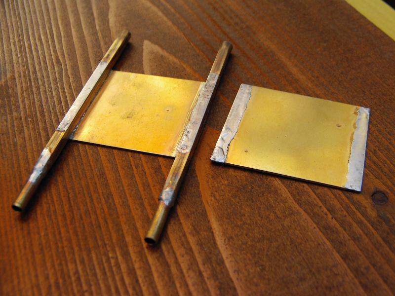 2. Cut and soldered