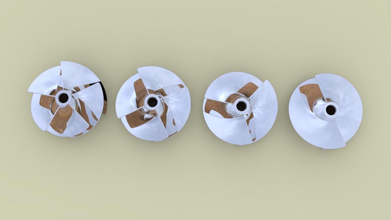 3040 Ontwerp Impellers