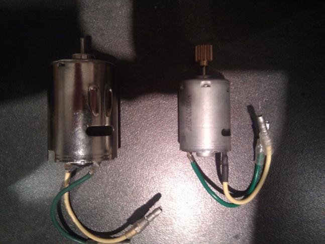 540size 380size Tamiya motor Brushed