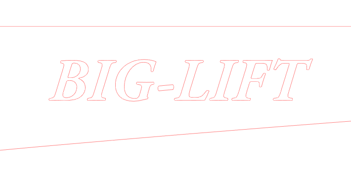 Arial cursief Big Lift