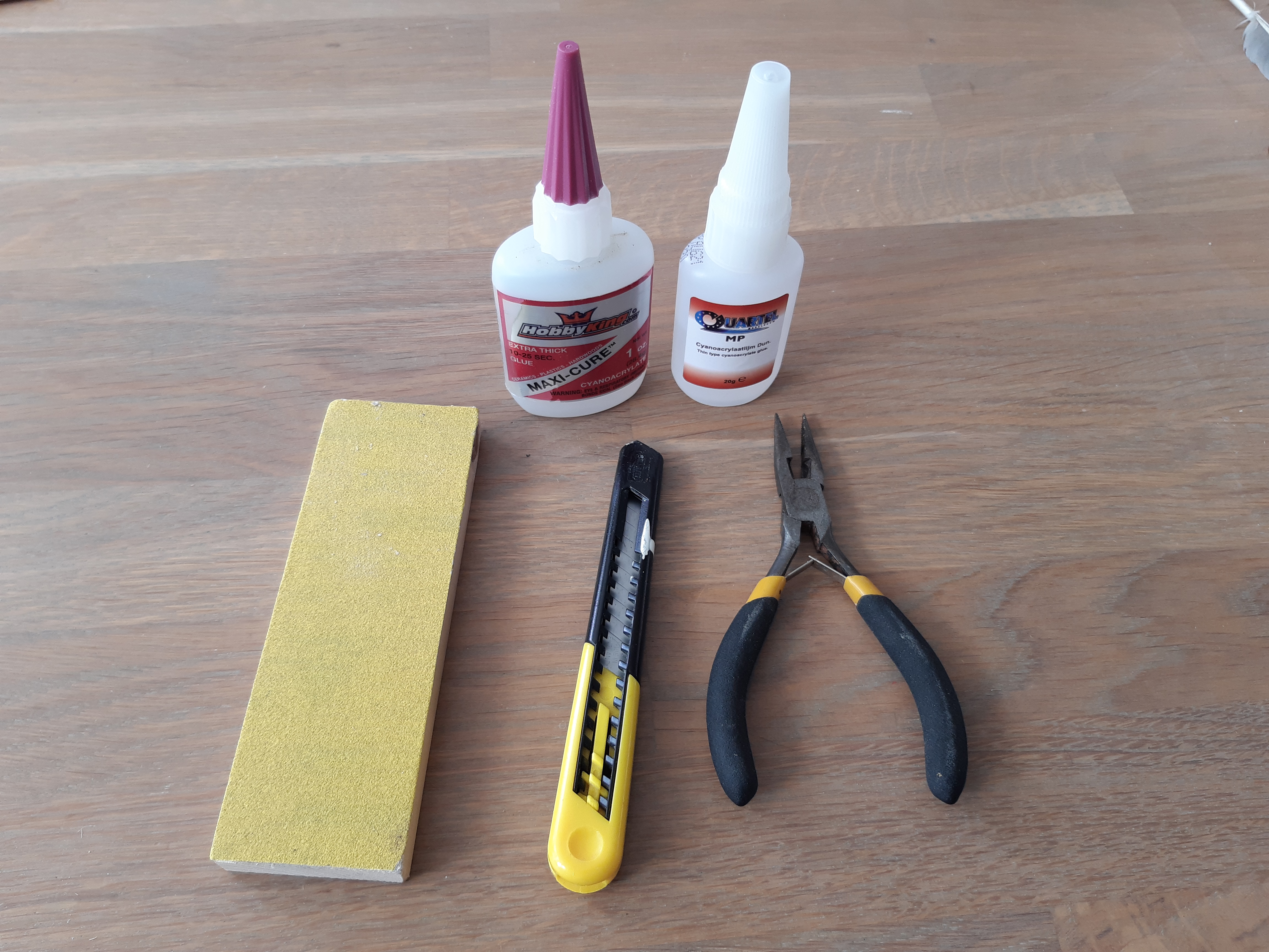 Benodigd gereedschap